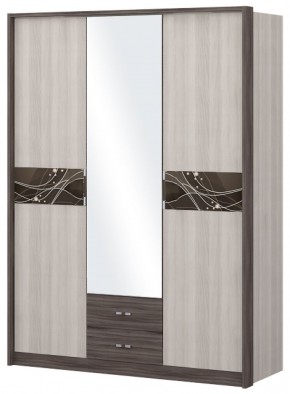 Шкаф 3-х дверный с зеркалом Шк68.2 МС Николь в Покачах - pokachi.mebel-74.com | фото