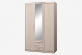 ВЕРОНА-СП Шкаф 3-х дверный с зеркалом и ящиками в Покачах - pokachi.mebel-74.com | фото