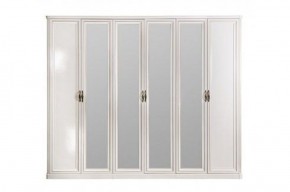 Шкаф 6-ти ств (2+2+2) с зеркалами Натали (комплект) в Покачах - pokachi.mebel-74.com | фото