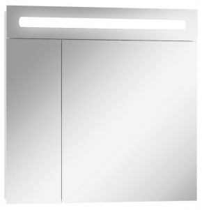 Шкаф-зеркало Аврора 70 с подсветкой LED Домино (DV8007HZ) в Покачах - pokachi.mebel-74.com | фото