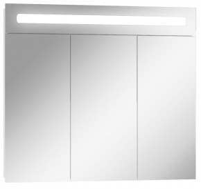 Шкаф-зеркало Аврора 80 с подсветкой LED Домино (DV8009HZ) в Покачах - pokachi.mebel-74.com | фото
