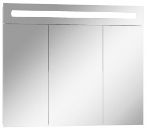 Шкаф-зеркало Аврора 85 с подсветкой LED Домино (DV8010HZ) в Покачах - pokachi.mebel-74.com | фото