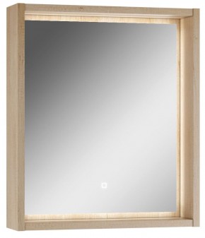 Шкаф-зеркало Nice 60 с подсветкой Домино (DN4706HZ) в Покачах - pokachi.mebel-74.com | фото