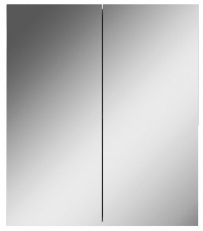Шкаф-зеркало Норма 60 2 двери АЙСБЕРГ (DA1619HZ) в Покачах - pokachi.mebel-74.com | фото