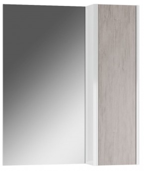 Шкаф-зеркало Uno 60 Дуб серый левый/правый Домино (DU1503HZ) в Покачах - pokachi.mebel-74.com | фото