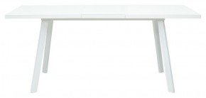 Стол ФИН 120 Белый, стекло/ Белый каркас М-City в Покачах - pokachi.mebel-74.com | фото