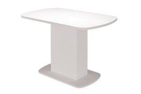 Стол обеденный Соренто (Белый глянец) в Покачах - pokachi.mebel-74.com | фото
