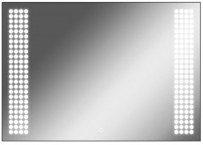Зеркало Cosmo 100 black с подсветкой Sansa (SC1047Z) в Покачах - pokachi.mebel-74.com | фото