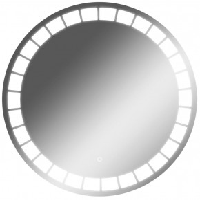 Зеркало Маскат 700х700 с подсветкой Домино (GL7057Z) в Покачах - pokachi.mebel-74.com | фото