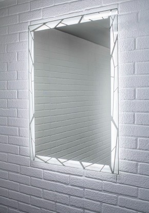 Зеркало Сеул 1000х700 с подсветкой Домино (GL7029Z) в Покачах - pokachi.mebel-74.com | фото